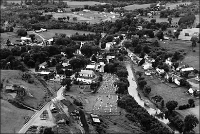 Aerial view of Plainfield
